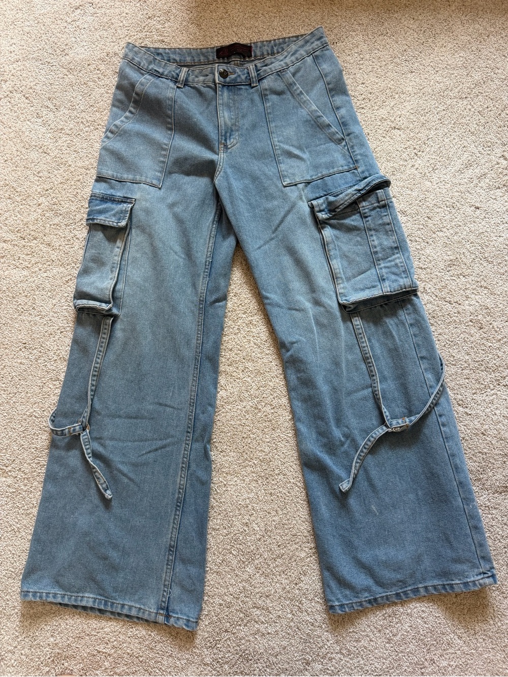 Love for Humanity Cargo Jeans- size 5 / 27